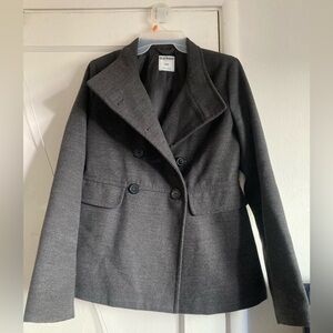 Old Navy Women's Charcoal Peacoat